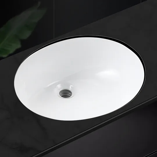 Sanitary Ware Undermount Basin with Cupc, Bathroom Ceramic Lavatory Sink, Undermount Sink, Under Counter Basin