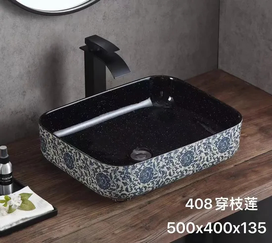 Sanitary Ware Sink Round Bathroom Sink Anti Splash Ceramic Hand Wash Basin